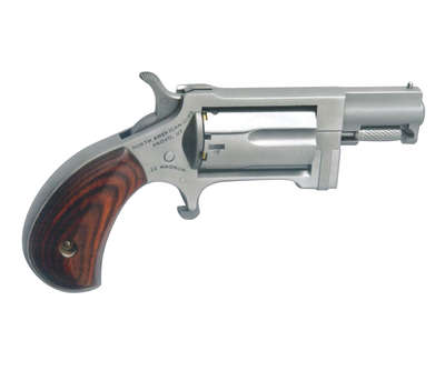 Handguns North American Arms Mini Revolver 22WMR NAA SIDEWINDER 22WMR 1.5" 5RD STS • Model: Mini Revolver